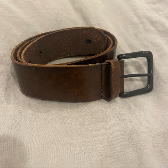 Leather RUDSAK belt - Picture 1 of 4